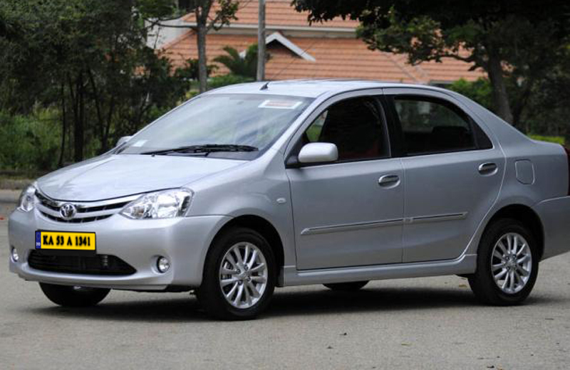 TOYOTA ETIOS on Rent